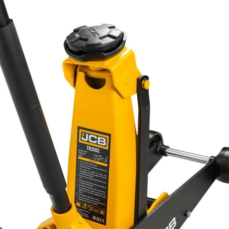 Cric hidraulic crocodil cu pedala rapida, profesional, 3 t, 145 - 500 mm, JCB