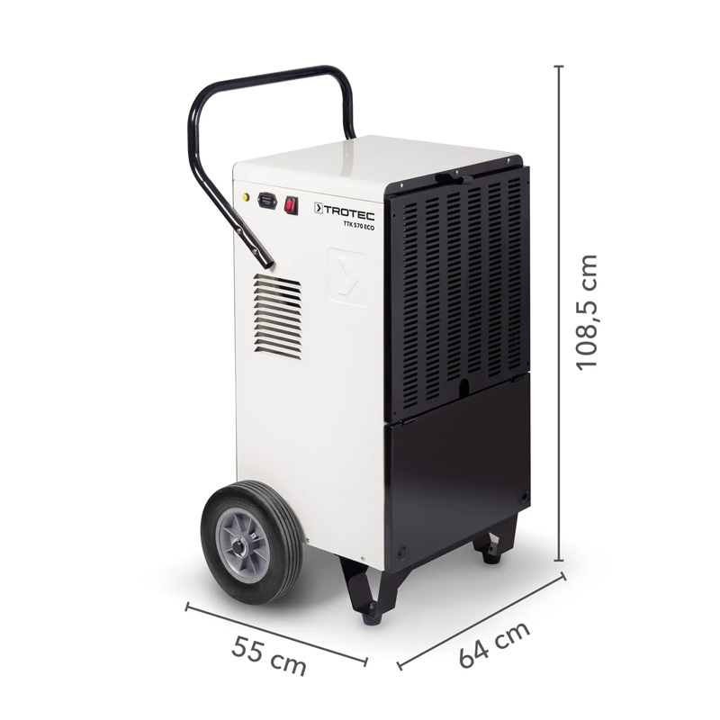 Dezumidificator profesional mobil, 100l/24h, Trotec, tip TTK570ECO