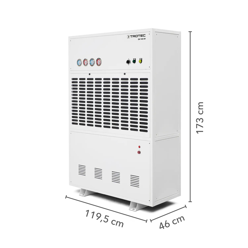 Dezumidificator industrial prin condensare, 485l/24h, Trotec DH145SH