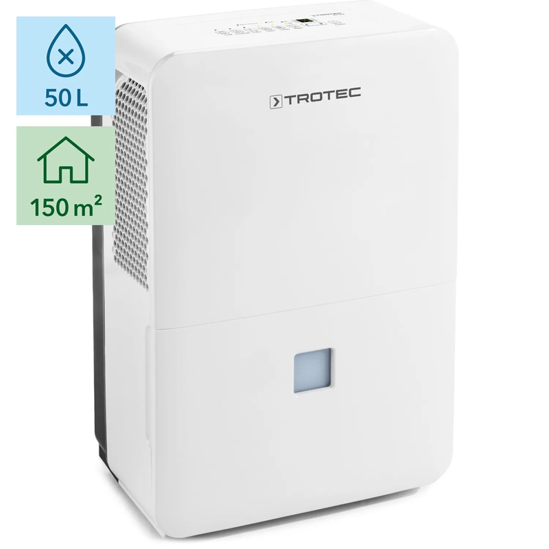 Dezumidificator pentru casa si birou, 46.8l/24h, Trotec, tip TTK127E