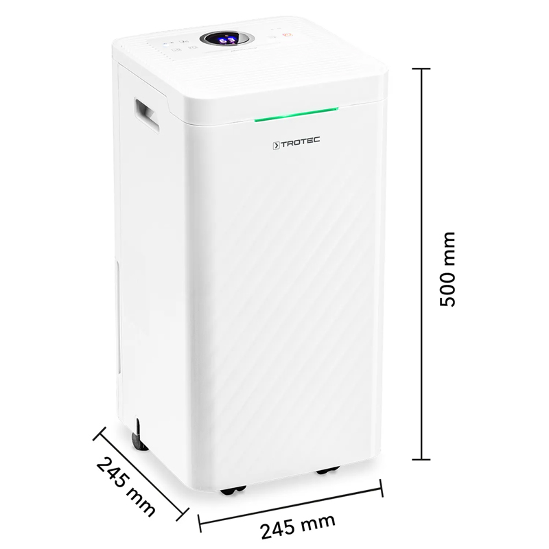 Dezumidificator si purificator de aer, 10l/24h, Trotec, tip TTK27HEPA