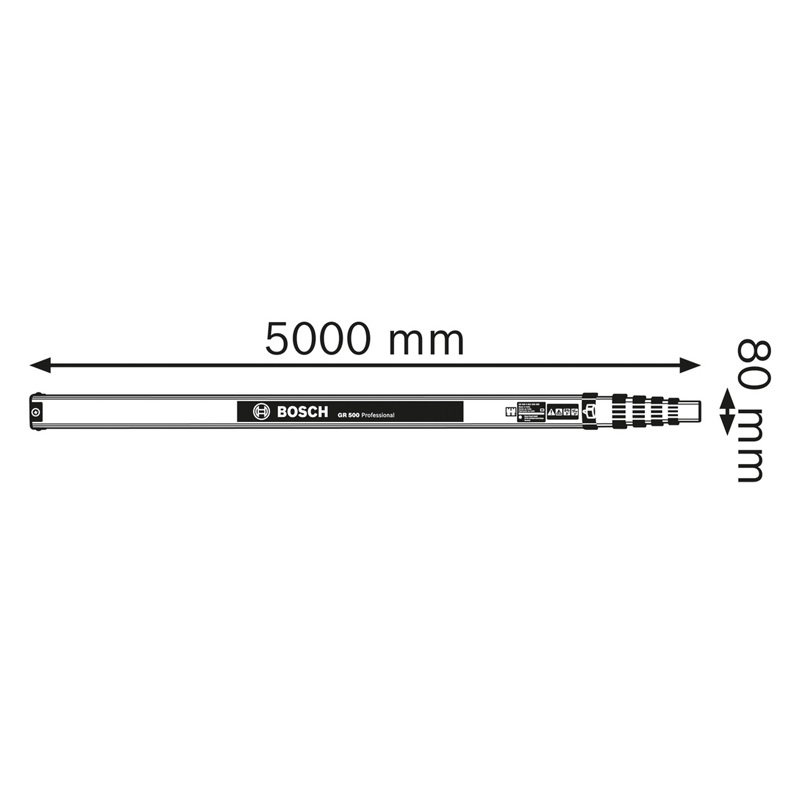 Mira Bosch, pentru nivela optica, tip GR 500