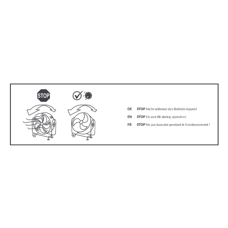 Ventilator industrial de podea Trotec, 750W, 32400m³/h, 2 trepte, tip TTW35000S