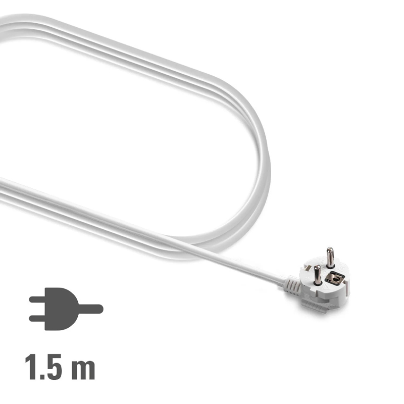 Prelungitor cu comutator, 5 prize + 2 USB, 3x1.5mm / 1.5m, 230V, Trotec, tip PVH5