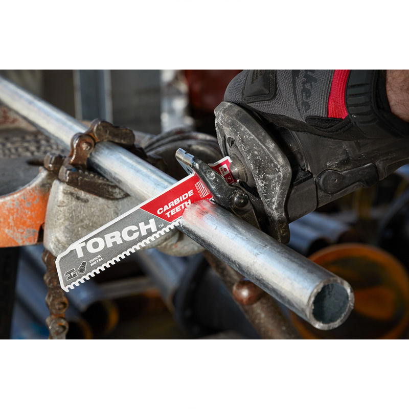 Panza Heavy Duty TORCH™ pentru lucrari de demolare, pentru fierastraie sabie, dinti carbura, 300/1.27 mm - 10 TPI