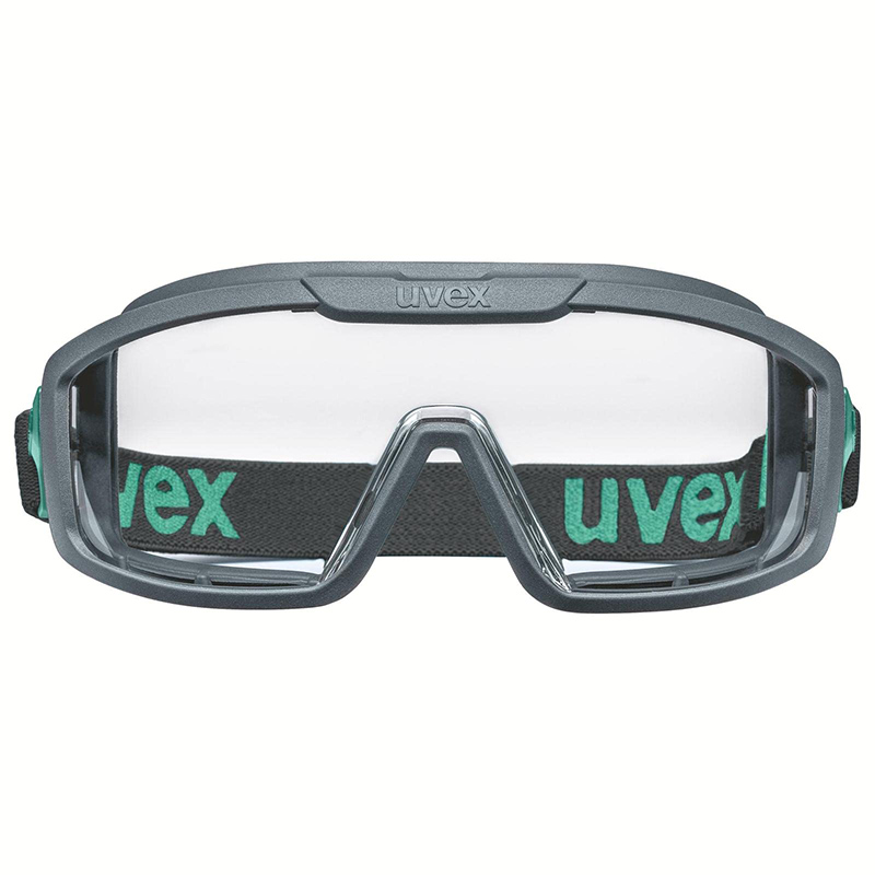 Ochelari de protectie tip Uvex i-Guard Planet cu fixare etansa, protectie laterala, lentila incolora