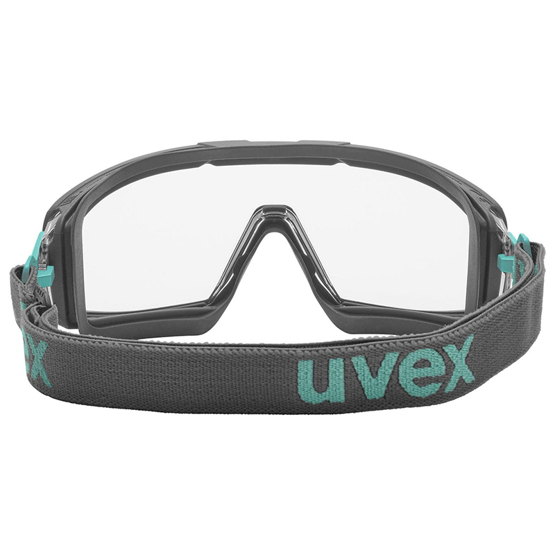 Ochelari de protectie tip Uvex i-Guard Planet cu fixare etansa, protectie laterala, lentila incolora