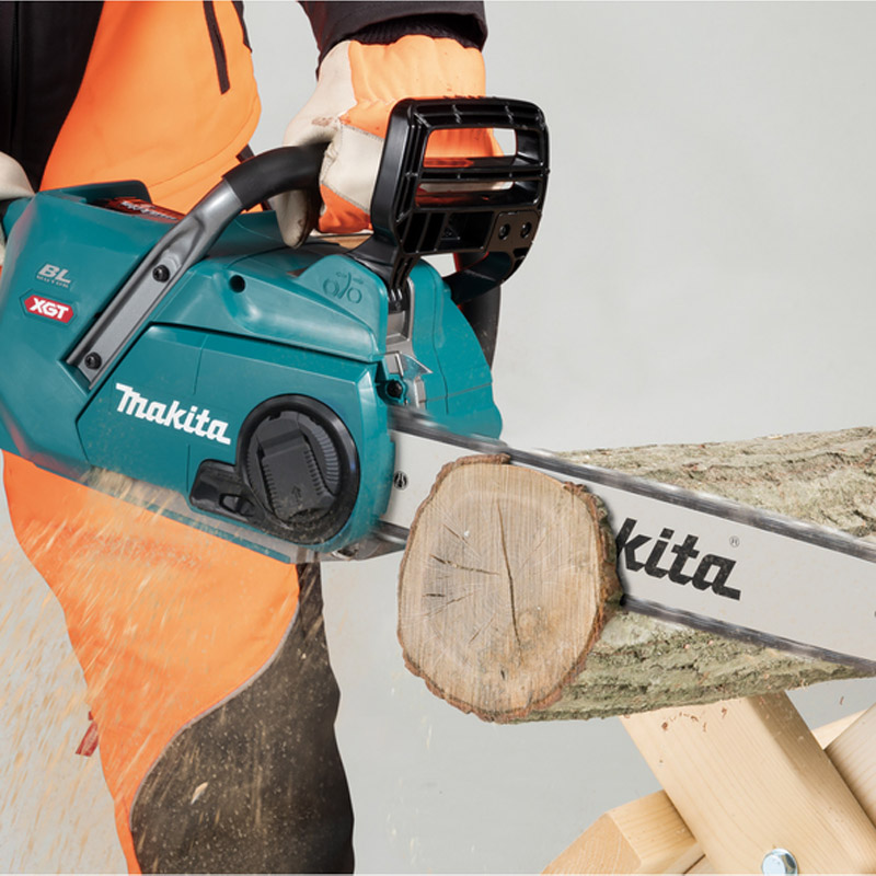 Electrofierastrau cu lant, cu acumulatori Li-Ion XGT 40Vmax 5.0 Ah, 40 cm, 80TXL 0.325”, SOLO, Makita tip UC016GT101