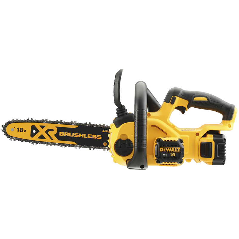 Electroferastrau cu lant, 18V Li-Ion XR, 5.0 Ah, 30 cm, Dewalt, tip DCM565P1-QW