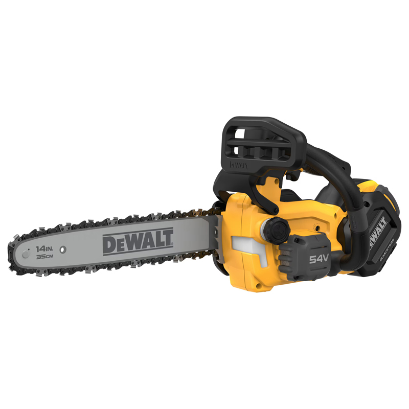 Electrofierastrau cu lant, compatibil cu 54V FlexVolt, 35 cm, SOLO, Dewalt, tip DCMCST635N-XJ