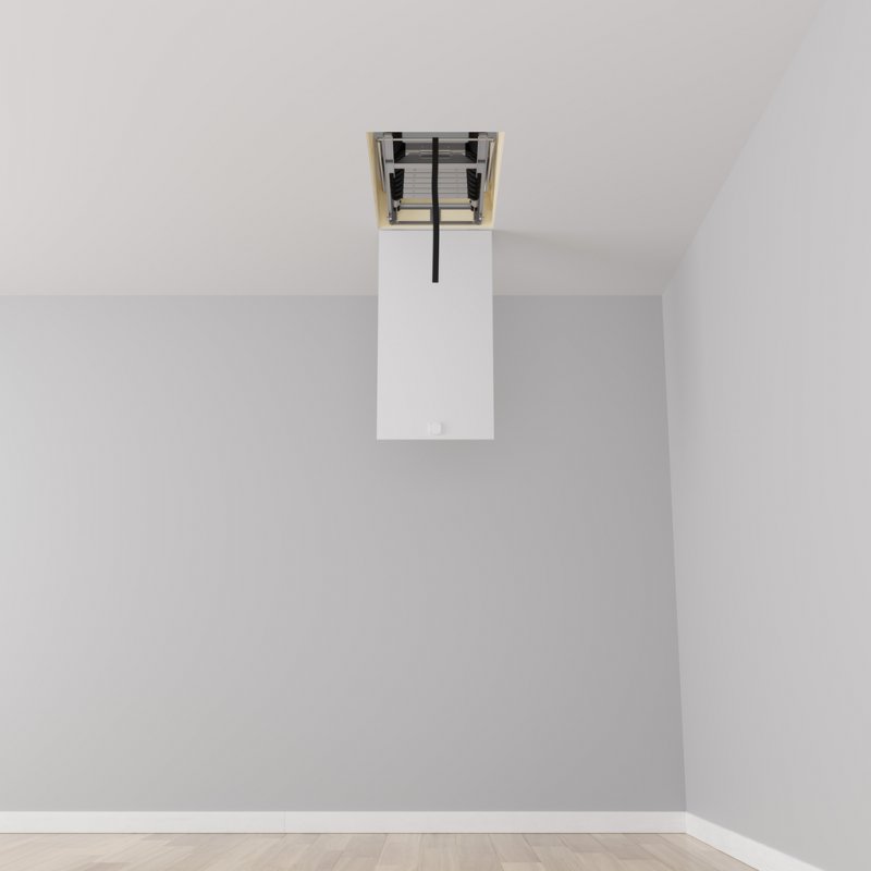 Scara telescopica pentru pod / mansarda, Telesteps, 9 trepte 40mm, inaltime pod 2.25 - 2.45m, tip LOFT-MINI