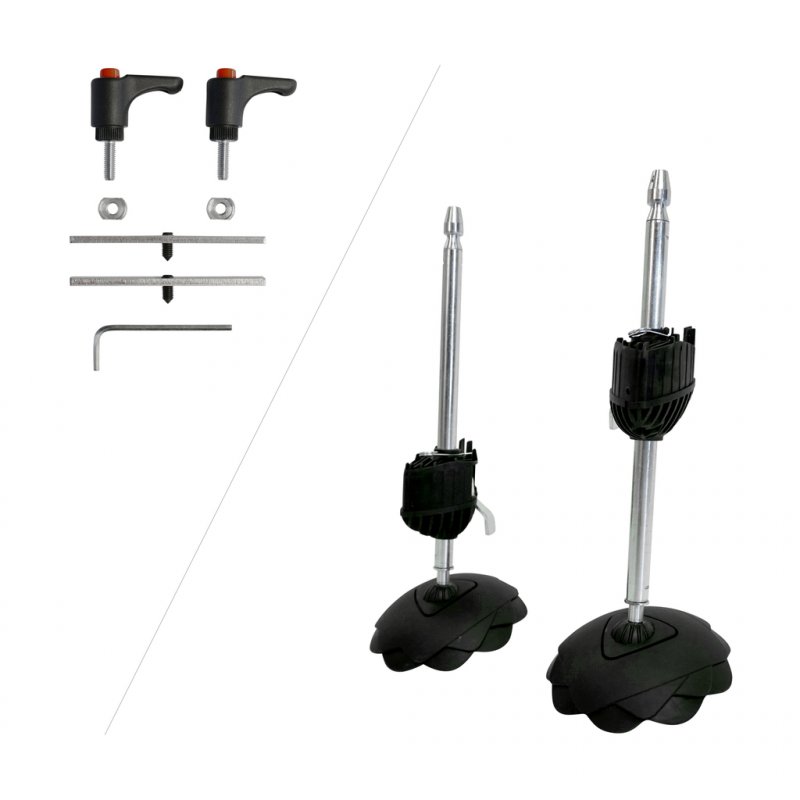 Picioare telescopice ajustabile, Safety Feet, pentru gamele Prime/Rescue-Line, Telesteps