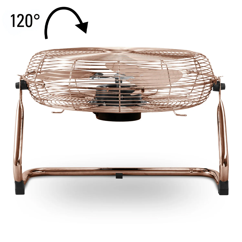 Ventilator de podea Trotec, tip TVM17 cupru, 100 W, 45 cm, 3 viteze