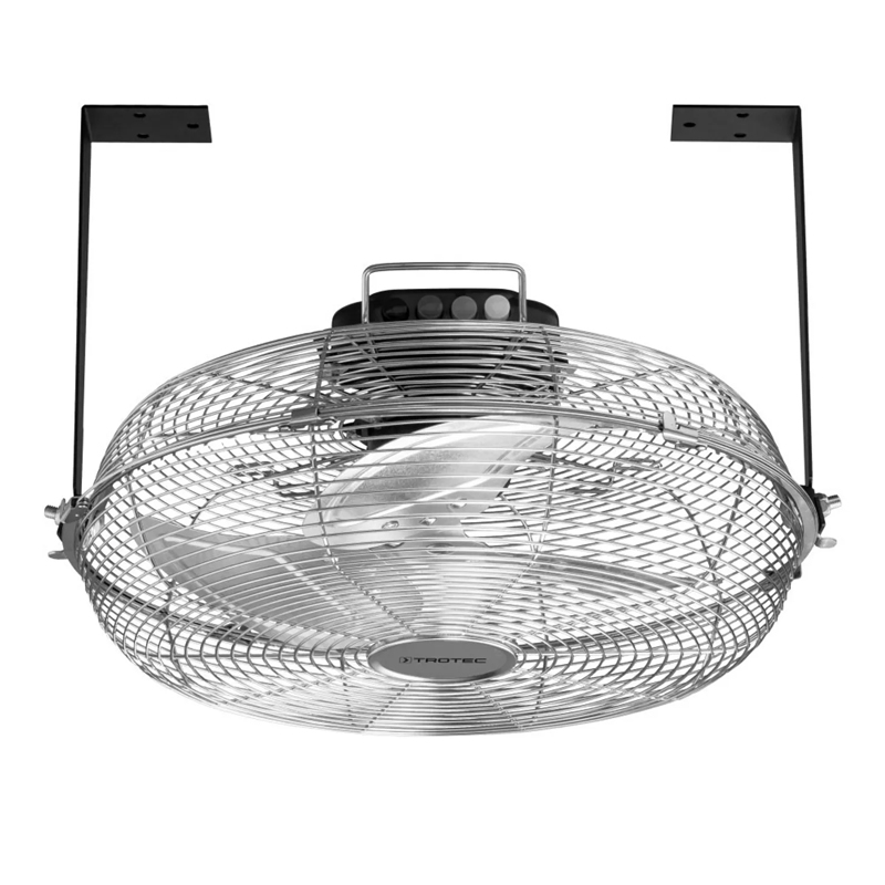 Ventilator de podea Trotec, tip TVM14 argintiu, 44 W, 35 cm, 3 viteze