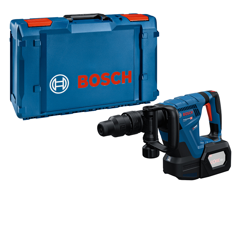 Ciocan demolator cu acumulatori Bosch GSH 18V-5, SDS MAX, 18V, 8.5J, 5.3Kg, solo