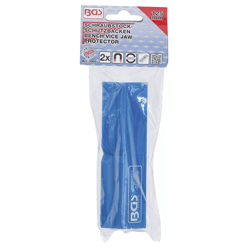 Bacuri protectie menghina 125mm, din plastic, BGS