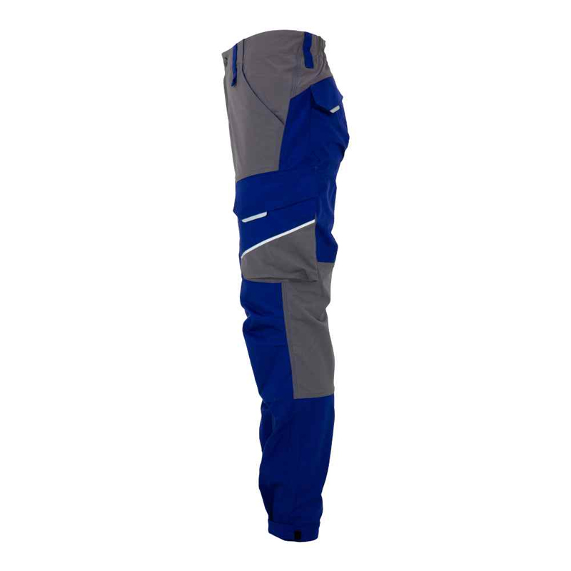 Pantaloni de lucru, talie strecth Elastico, albastru-gri, marimea XS