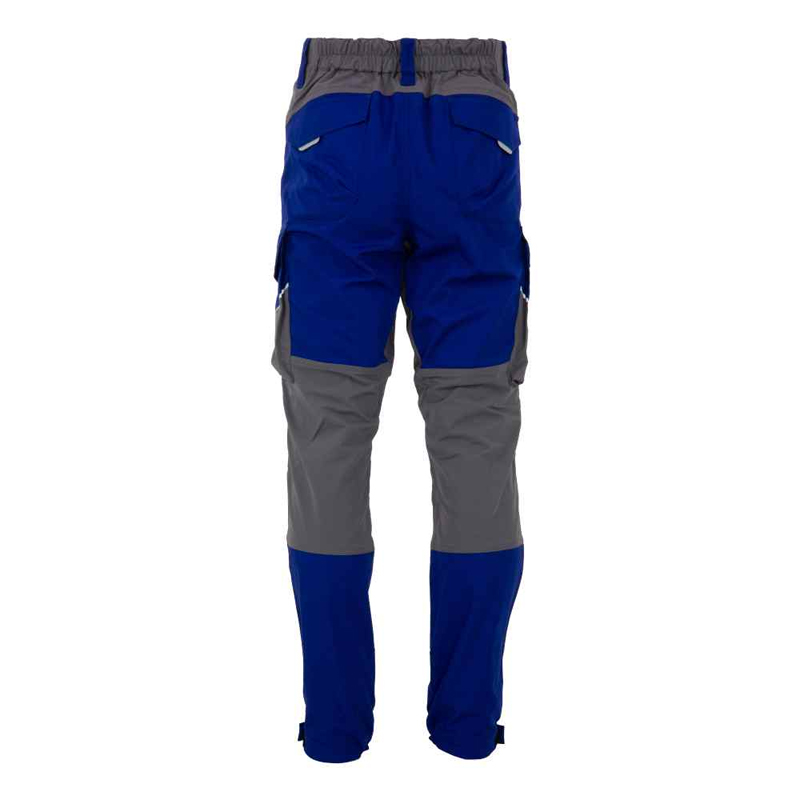 Pantaloni de lucru, talie strecth Elastico, albastru-gri, marimea XS