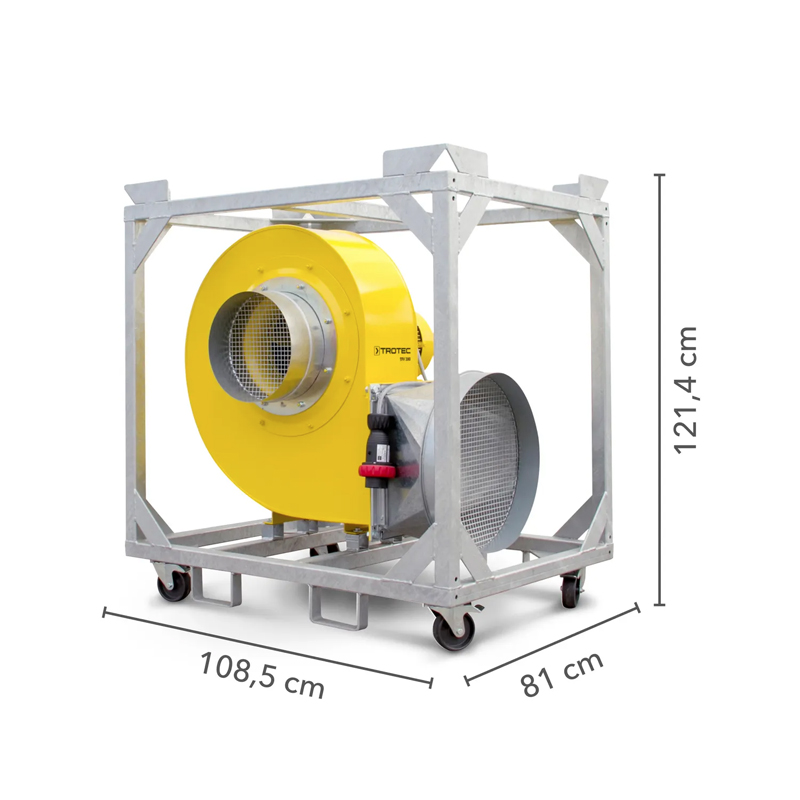 Ventilator centrifugal industrial, de presiune mare, Trotec, tip TFV300 (fara cadru) Ventilator centrifugal industrial, de presiune mare, Trotec, tip TFV300 (fara cadru)