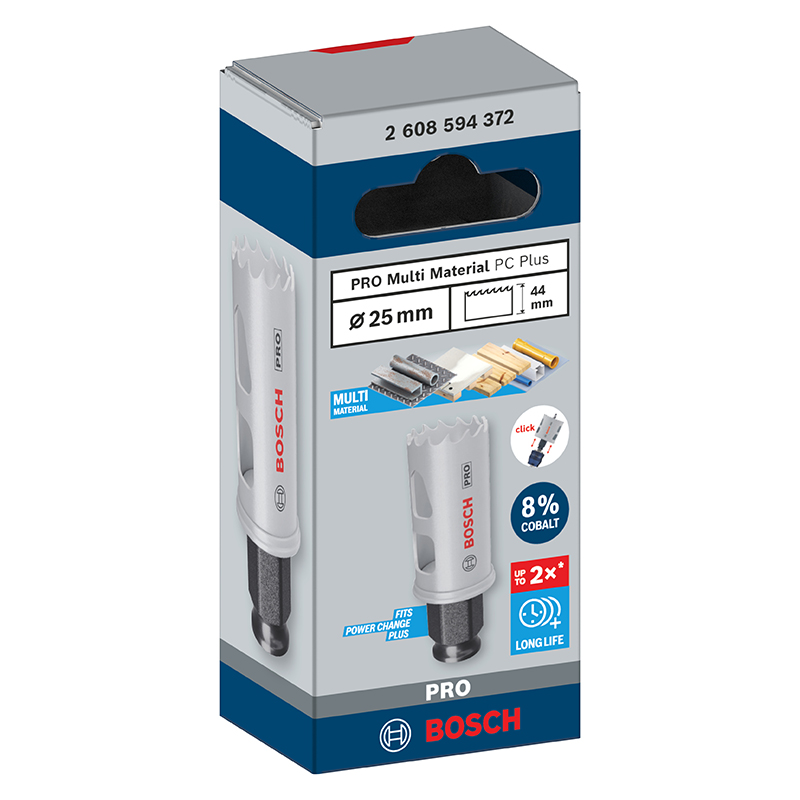Carota Bosch PRO Multi Material PC Plus, 25 mm