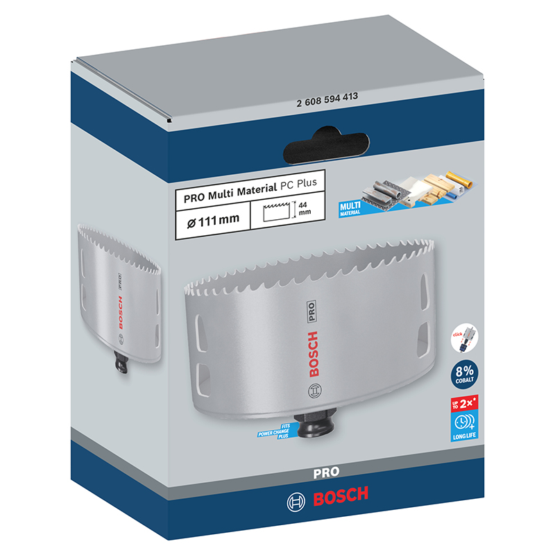 Carota Bosch PRO Multi Material PC Plus, 111 mm