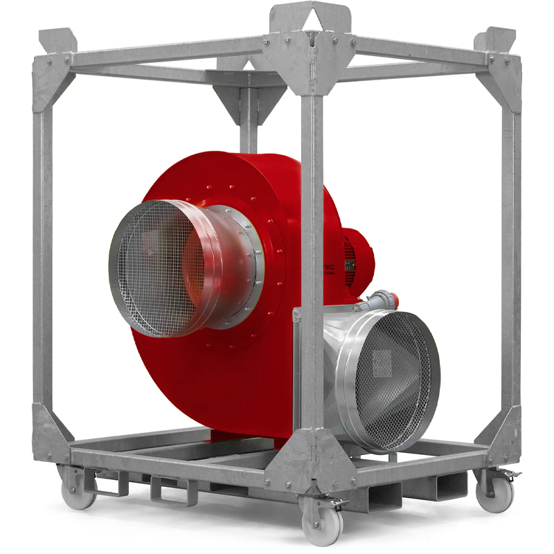 Ventilator centrifugal industrial, de presiune mare, Trotec, tip TFV600EX (fara cadru)