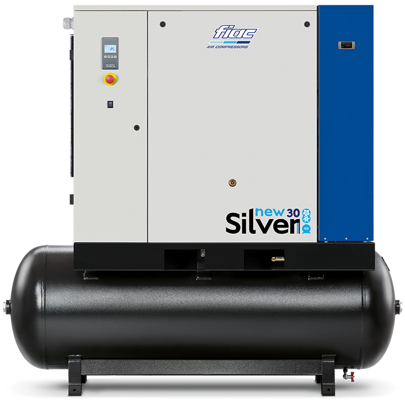 Compresor cu surub si uscator FIAC NEW SILVER+D 30/500, 13 bar