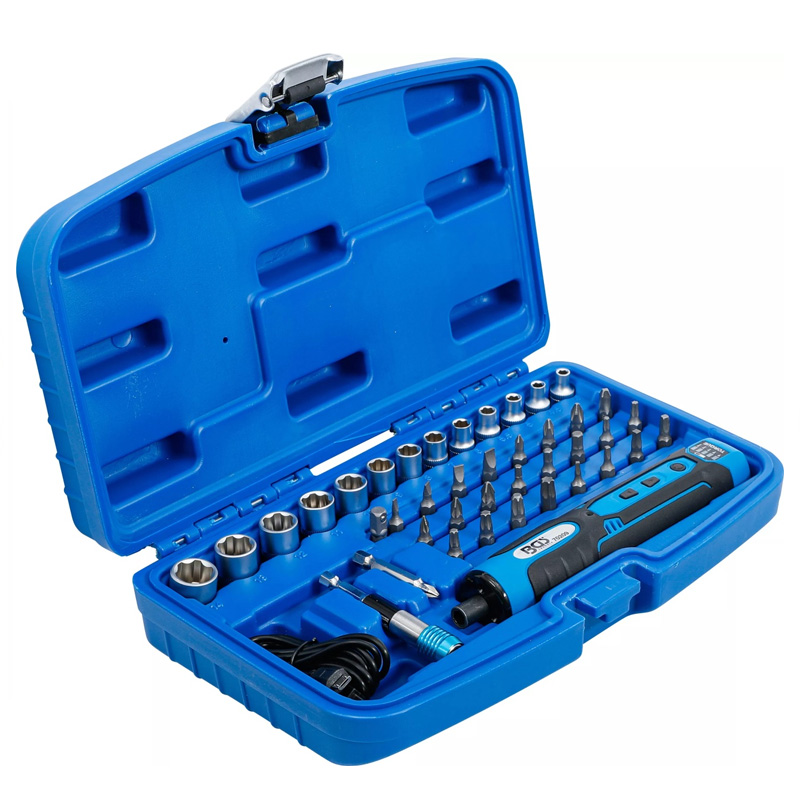 Surubelnita electrica BGS 70209, 3.6V, 1.5 Ah, biti si chei tubulare