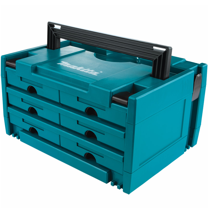 Cutie-organizator Makita MAKPAC MAKSTOR 80x120x183mm, 3x2 sertare