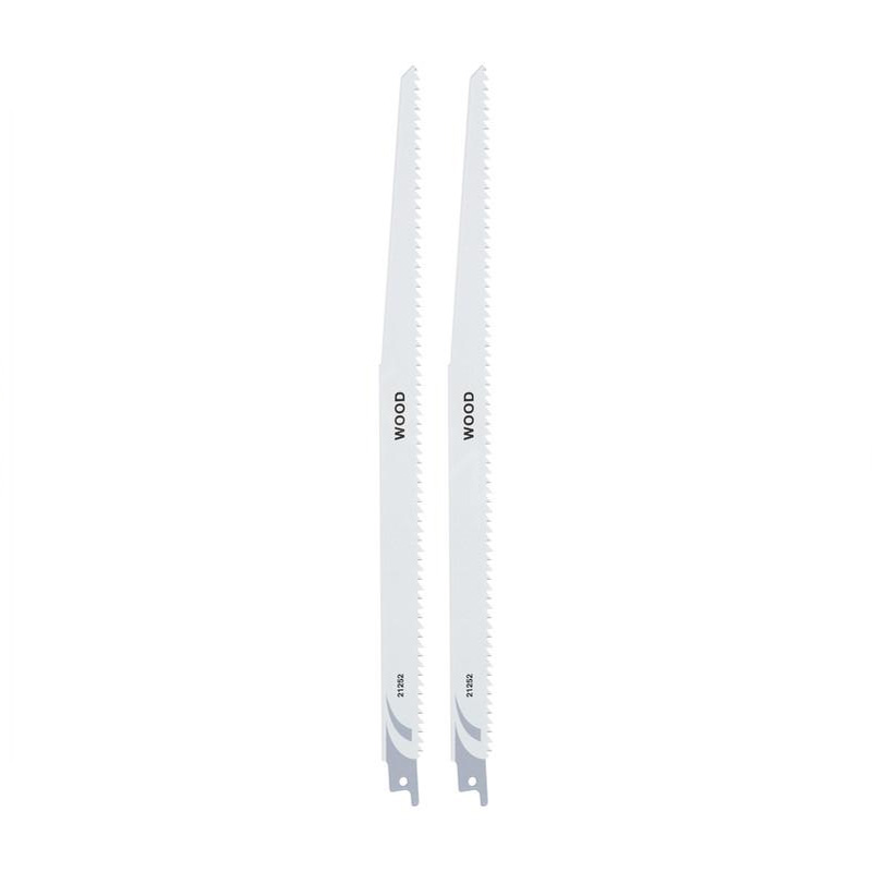 Panze fierăstrău sabie Stanley STA21252-XJ - 305 mm, HCS pentru lemn, set 2 bucăți