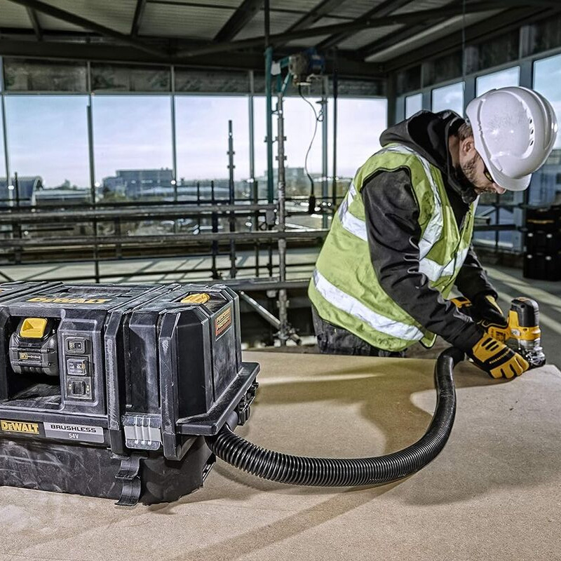 Aspirator uscat/umed XR Flexvolt Li-Ion DeWalt cu acumulatori, Clasa M, conexiune WiFi, solo