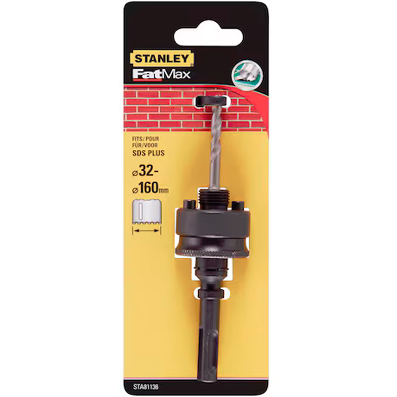 Adaptor SDS Plus pentru carote Ø 32-160 mm, Stanley FATMAX tip STA81136-QZ