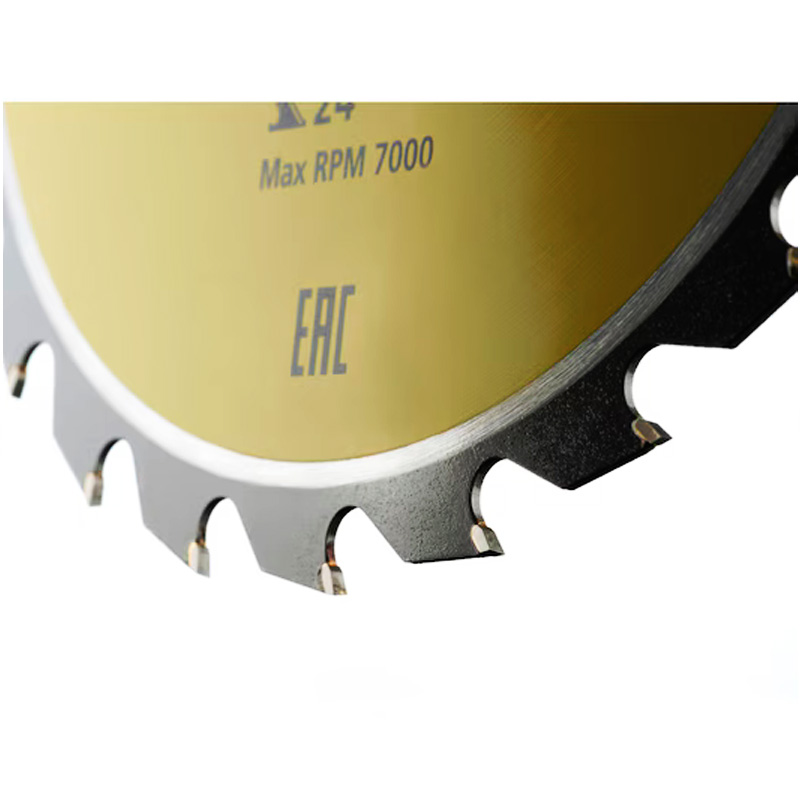 Disc (panza) pentru fierastrau circular, 210x30 mm, 24 dinti (taiere fina), TCT/HM, pentru lemn, Stanley tip STA13040-XJ