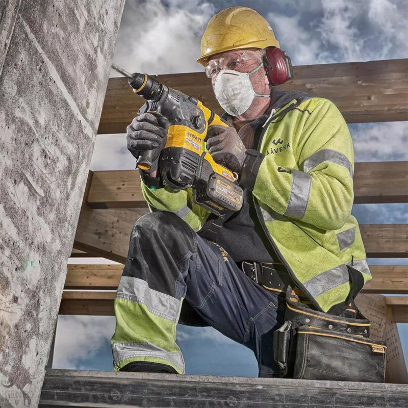 Ciocan rotopercutor cu 3 functii, 2 x 54V/3Ah XR FLEXVOLT, 3.5J, DeWalt, tip DCH333X2-QW
