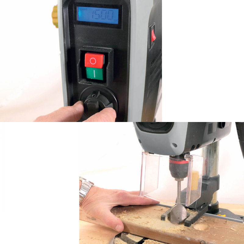 Masina de gaurit cu coloana, 720 W, FatTools tip PPC720