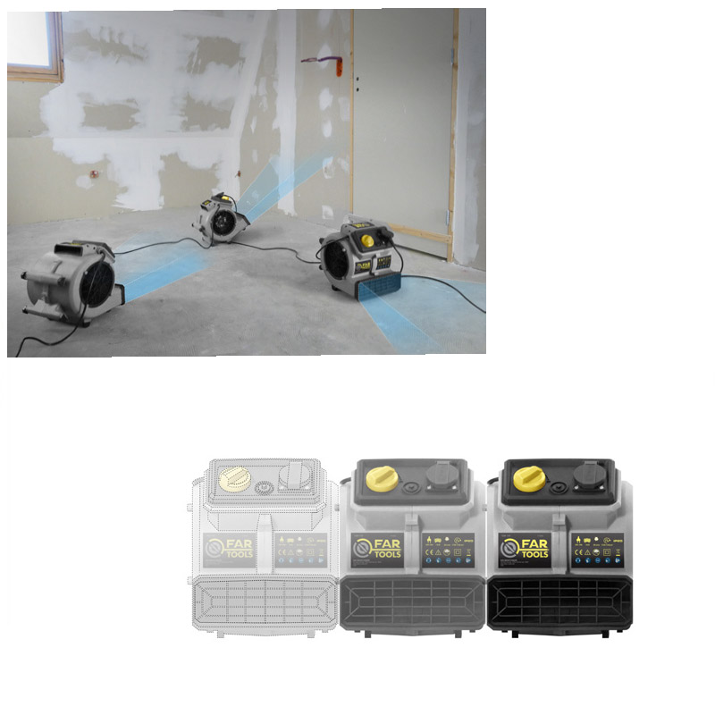Ventilator de podea, radial, 150W, 3 trepte, FarTools tip SAS150