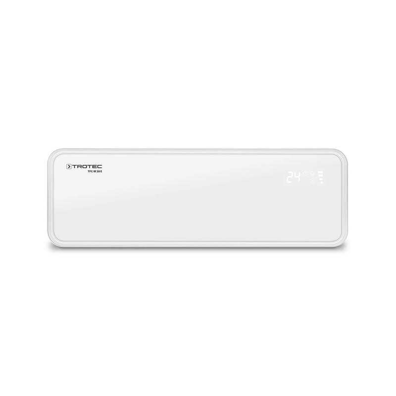 Incalzitor electric de perete Trotec TFC-W28E, 2kW, cu ventilator si telecomanda/termostat digital