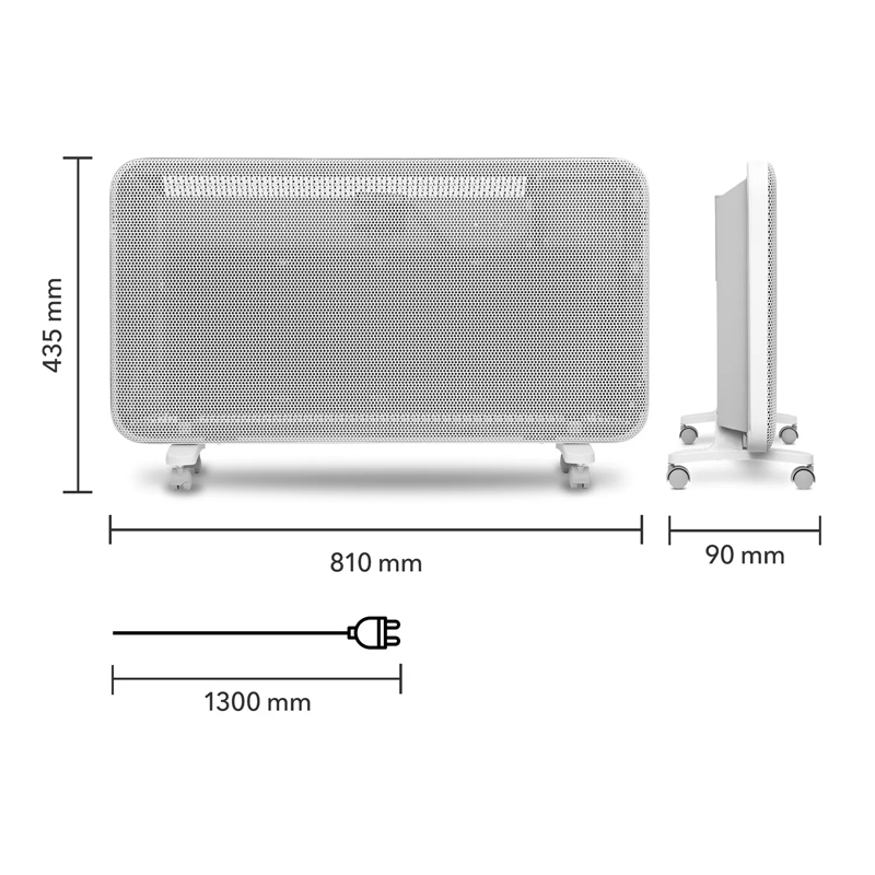 Convector electric Trotec, tip TCH 2030E, 2000W, alb