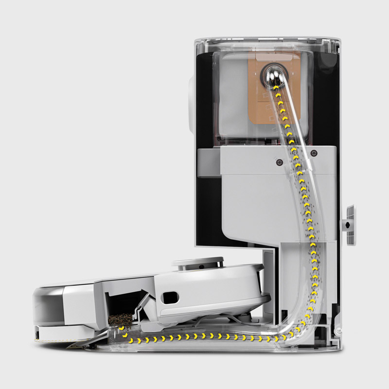 Aspirator robot cu functie de mop, Kärcher, tip RCV5 Confort Aspirator robot cu functie de mop, Kärcher, tip RCV5 Confort
