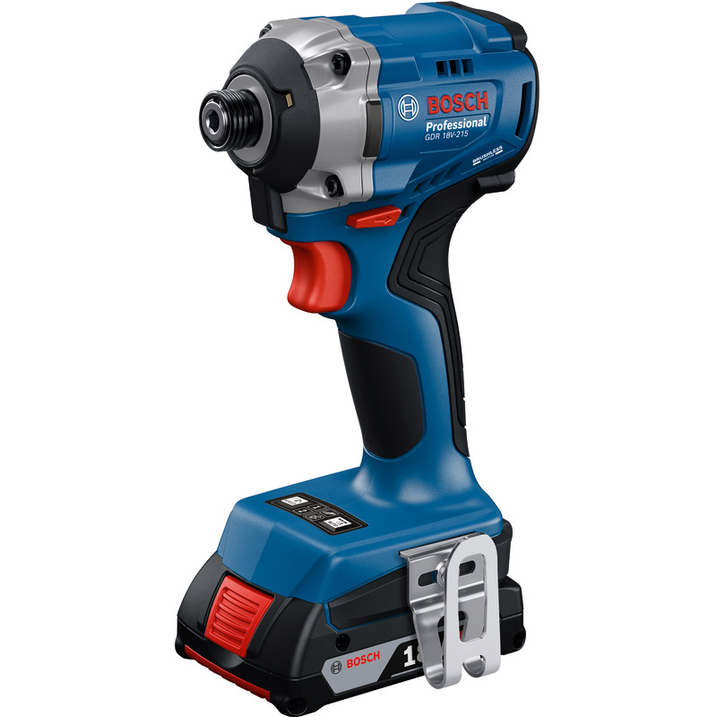 Masina de gaurit/insurubat cu impact si percutie 18V 2x 4.0Ah, Li-Ion, Hex. int.1/4