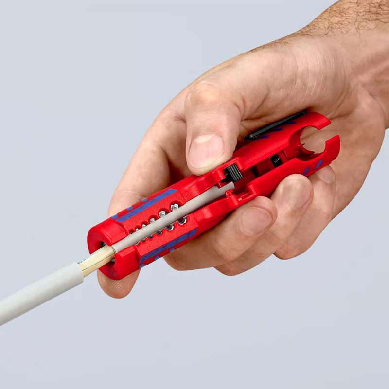 Dispozitiv universal pentru dezizolat Knipex, 125 mm Dispozitiv universal pentru dezizolat Knipex, 125 mm