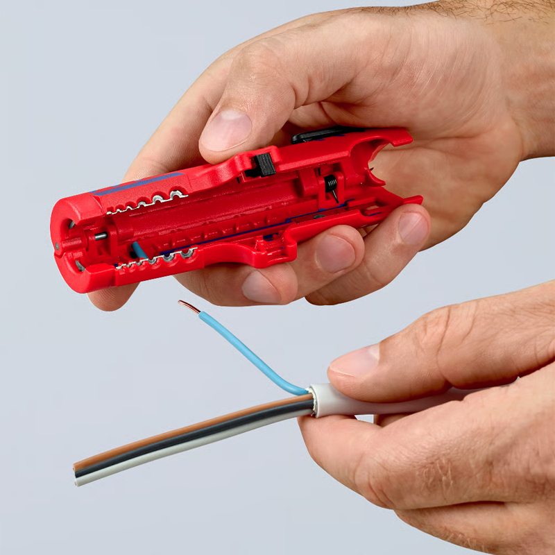 Dispozitiv universal pentru dezizolat Knipex, 125 mm Dispozitiv universal pentru dezizolat Knipex, 125 mm