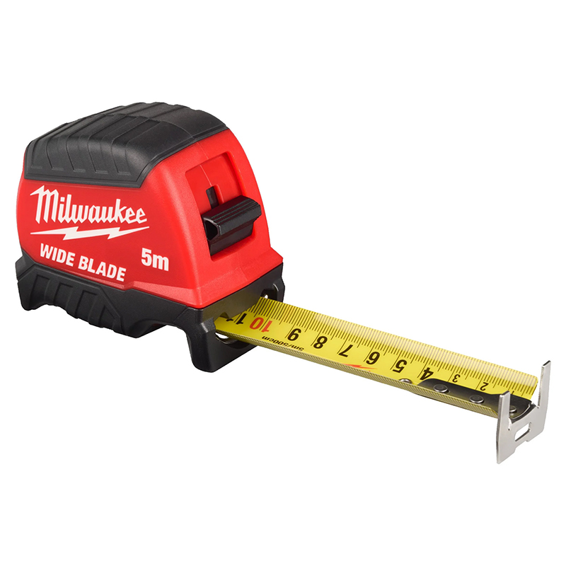 Ruleta Milwaukee premium, banda lata 35mm, 5m (GEN II)