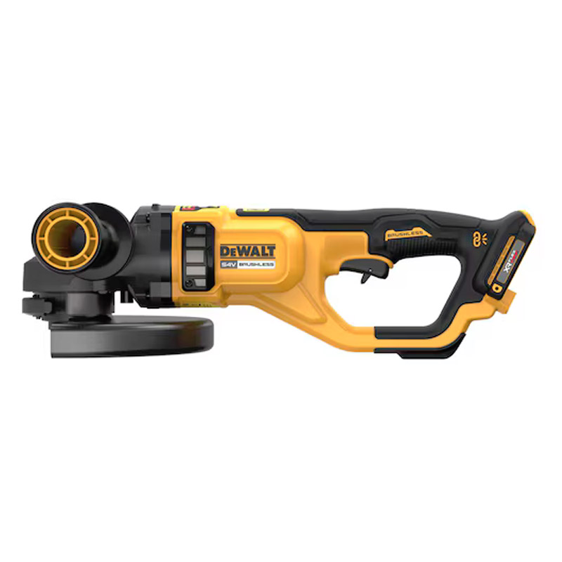 Polizor unghiular DeWALT, 230mm, 54V, 6000 rpm, SOLO, in cutie carton, tip DCG460N-XJ