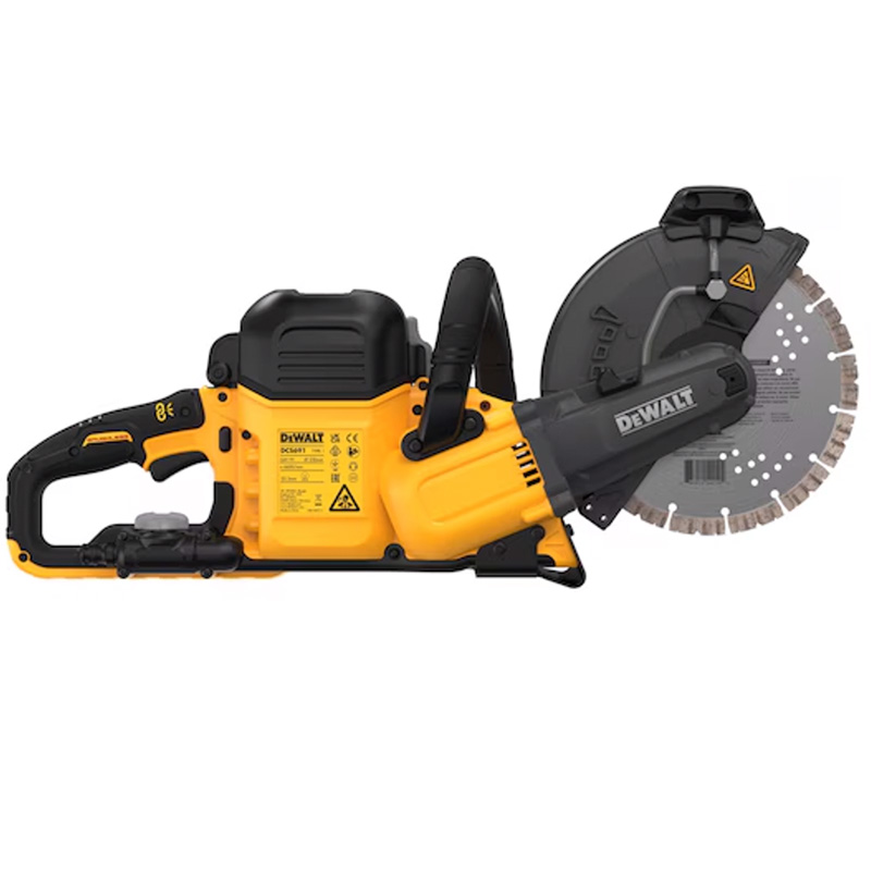 Masina debitat/taiat in beton cu acumulatori 54V Flexvolt XR Li-Ion 2x 9.0Ah, cu disc diamantat, DeWalt DCS691X2-QW