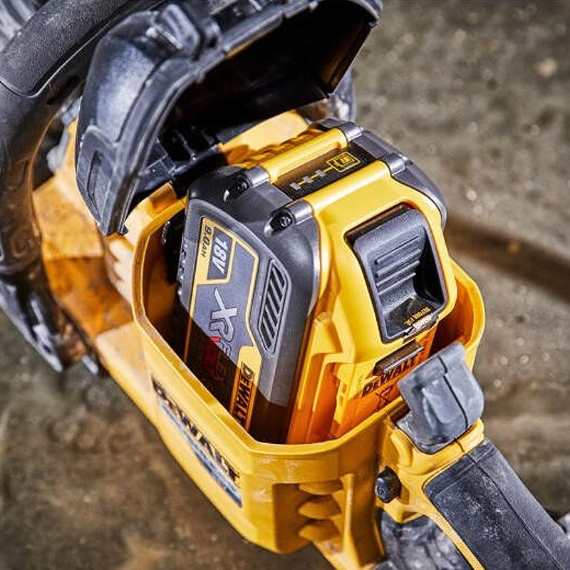 Masina debitat/taiat in beton cu acumulatori 54V Flexvolt XR Li-Ion 2x 9.0Ah, cu disc diamantat, DeWalt DCS691X2-QW