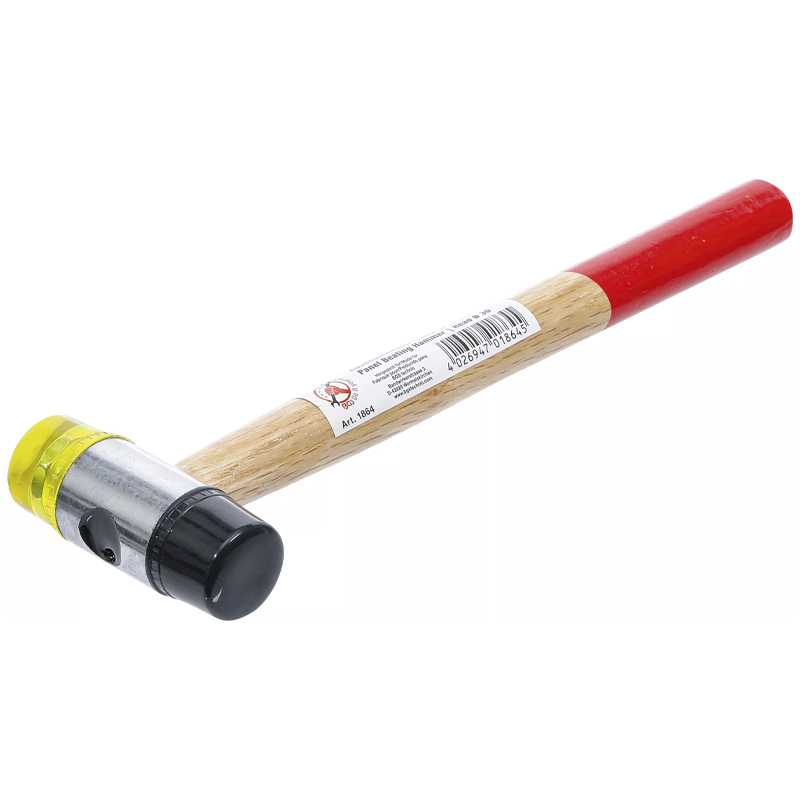 Ciocan rotund plastic+cauciuc, Ø 30 mm, BGS