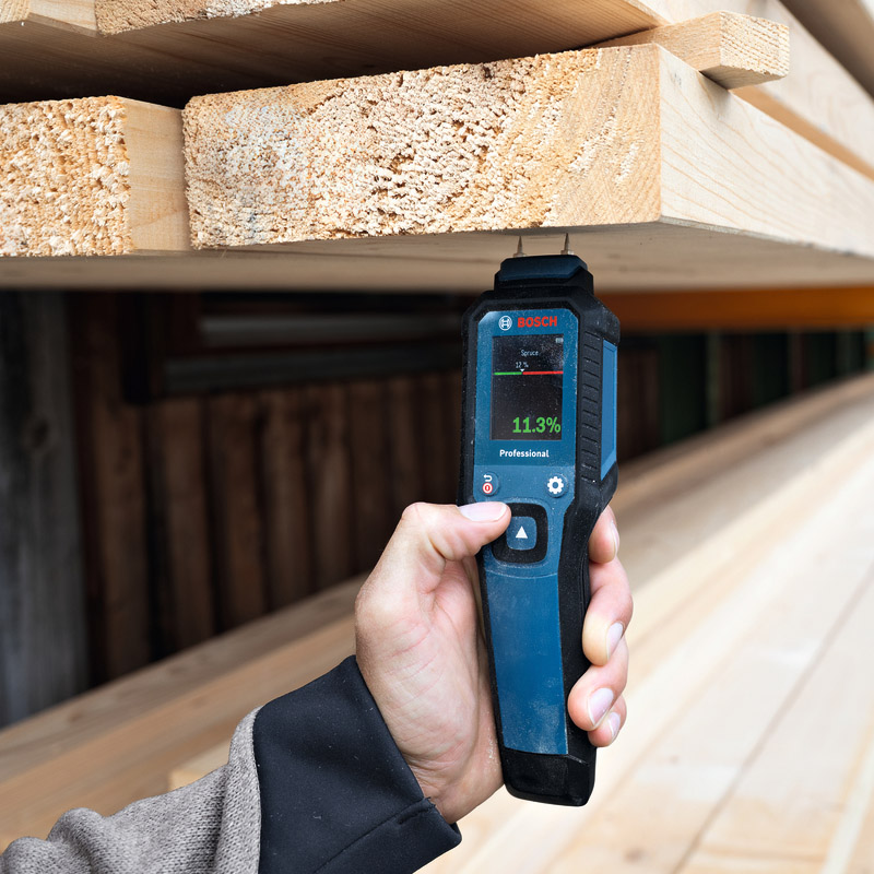 Aparat de masurare a umiditatii (higrometru) pentur lemn si alte materiale de constructii, LCD 2