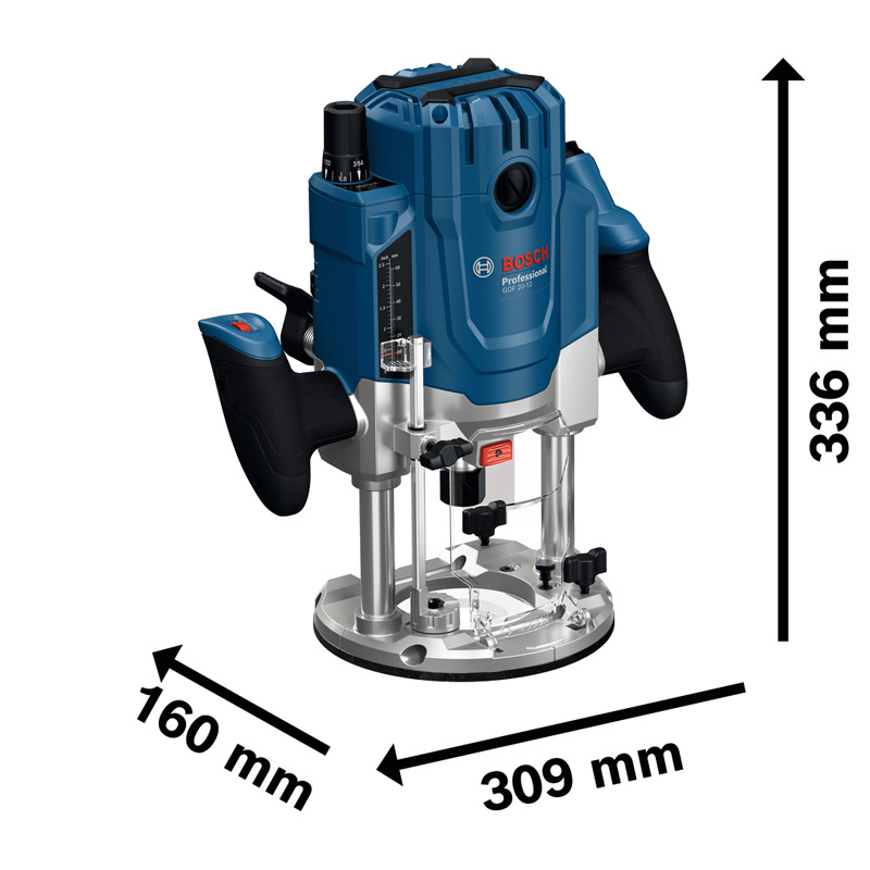 Masina de frezat 2000 W, prindere 8 - 12 mm / 1/4