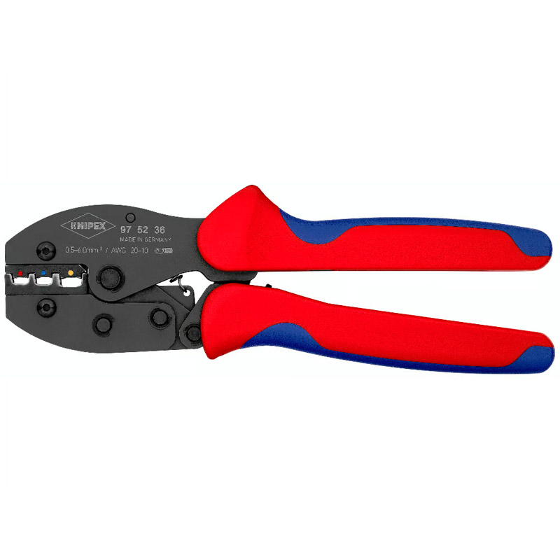 Cleste pentru sertizat papuci izolati, 220 mm, Knipex